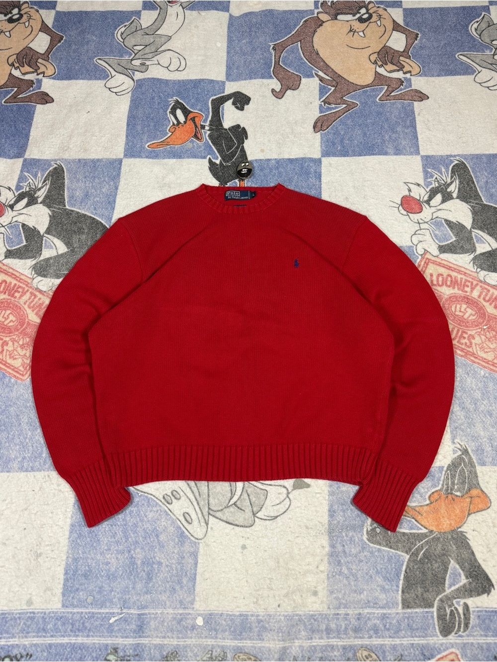 Vintage polo crewneck sweater